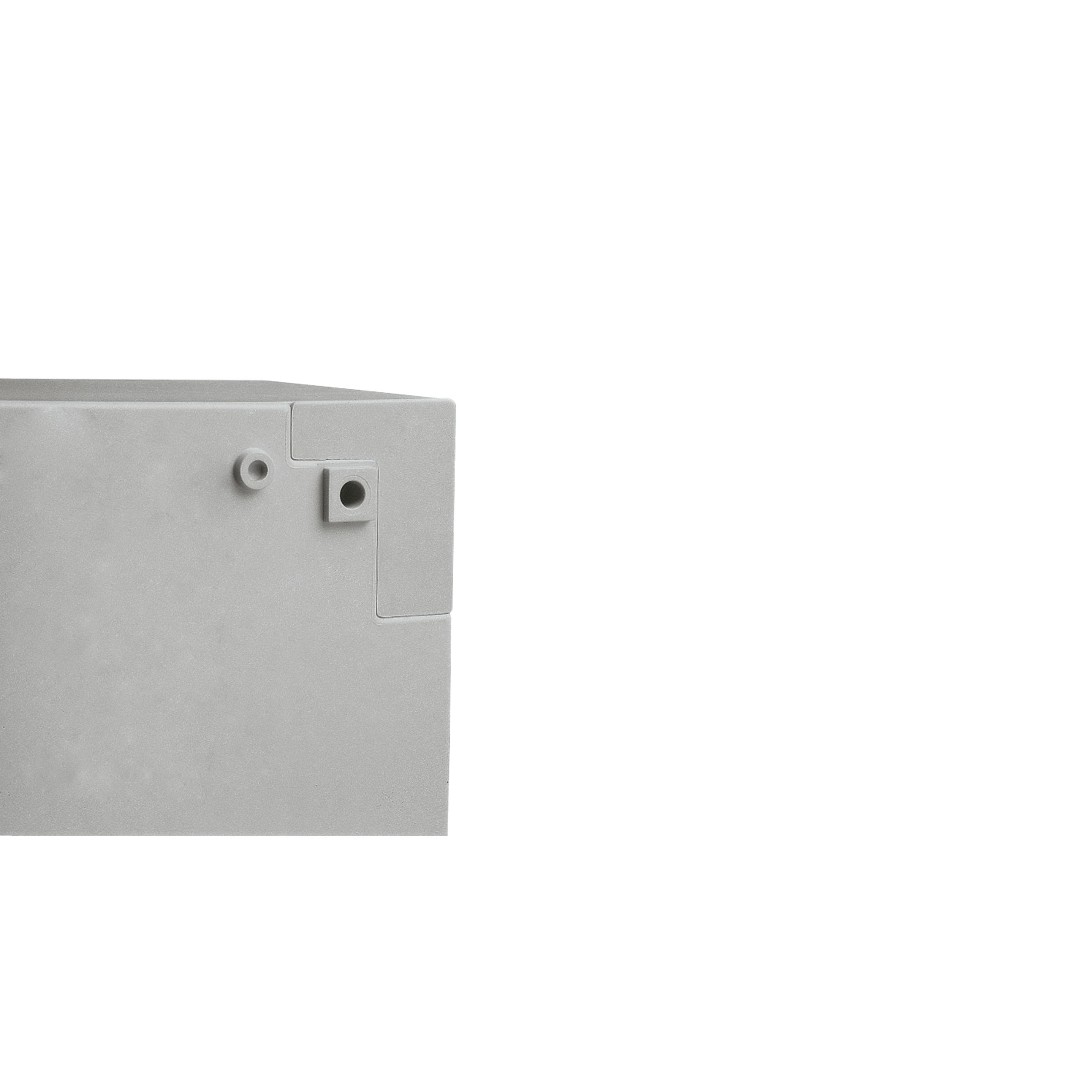 Schneider Electric PanelSeT Series Black RAL 7035 Steel Modular Distribution Chassis, 380 mm H, 260mm W, 380 mm L For
