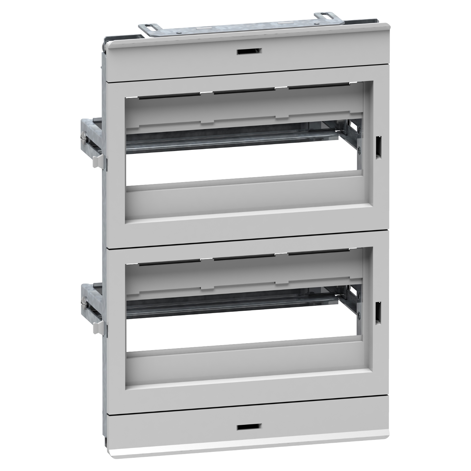 nsydla24g Schneider Electric PanelSeT Series Black RAL 7035 Steel Modular Distribution Chassis, 380 mm H, 260mm W, 380 mm L For