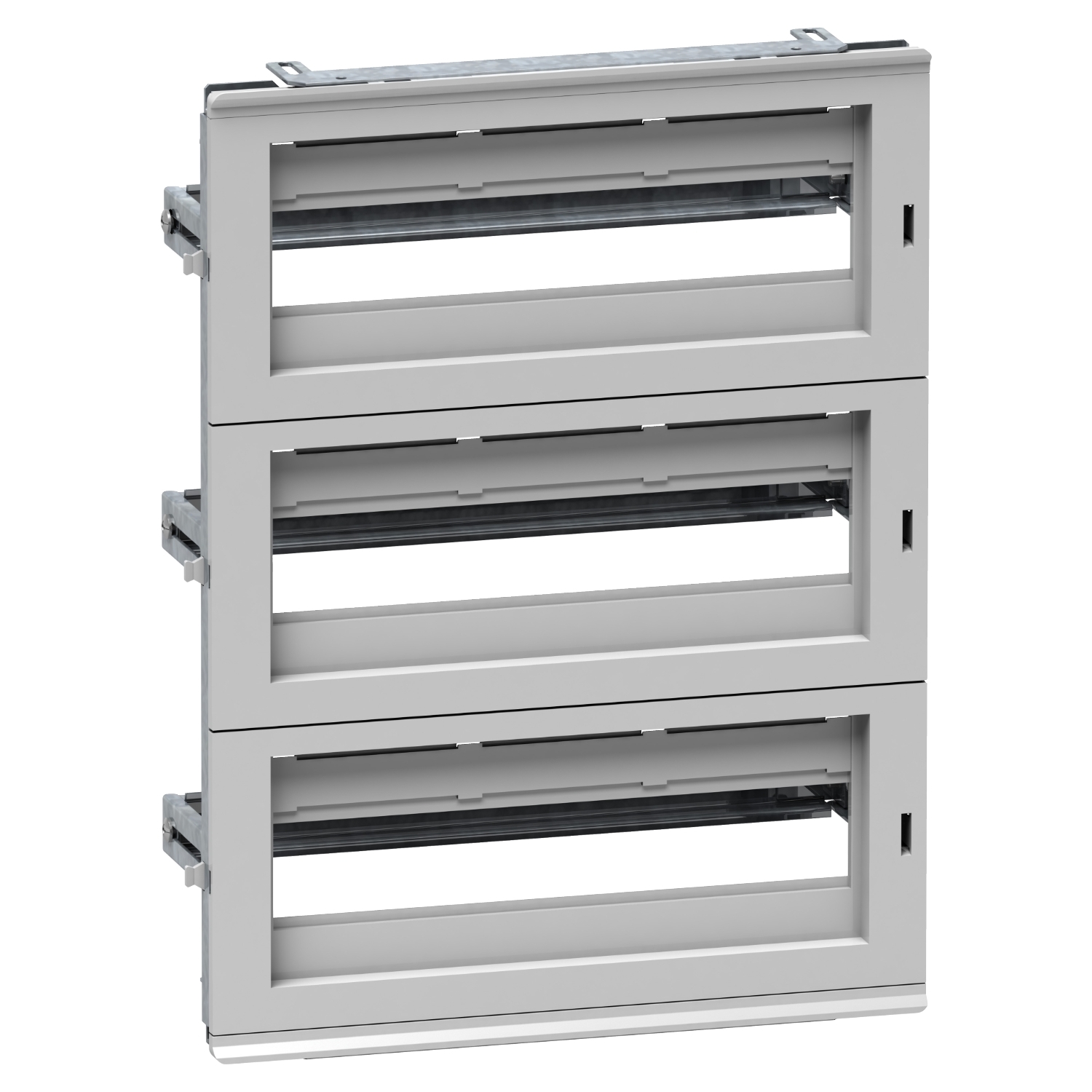 Schneider Electric PanelSeT Series Black RAL 7035 Steel Modular Distribution Chassis, 480 mm H, 360mm W, 480 mm L For