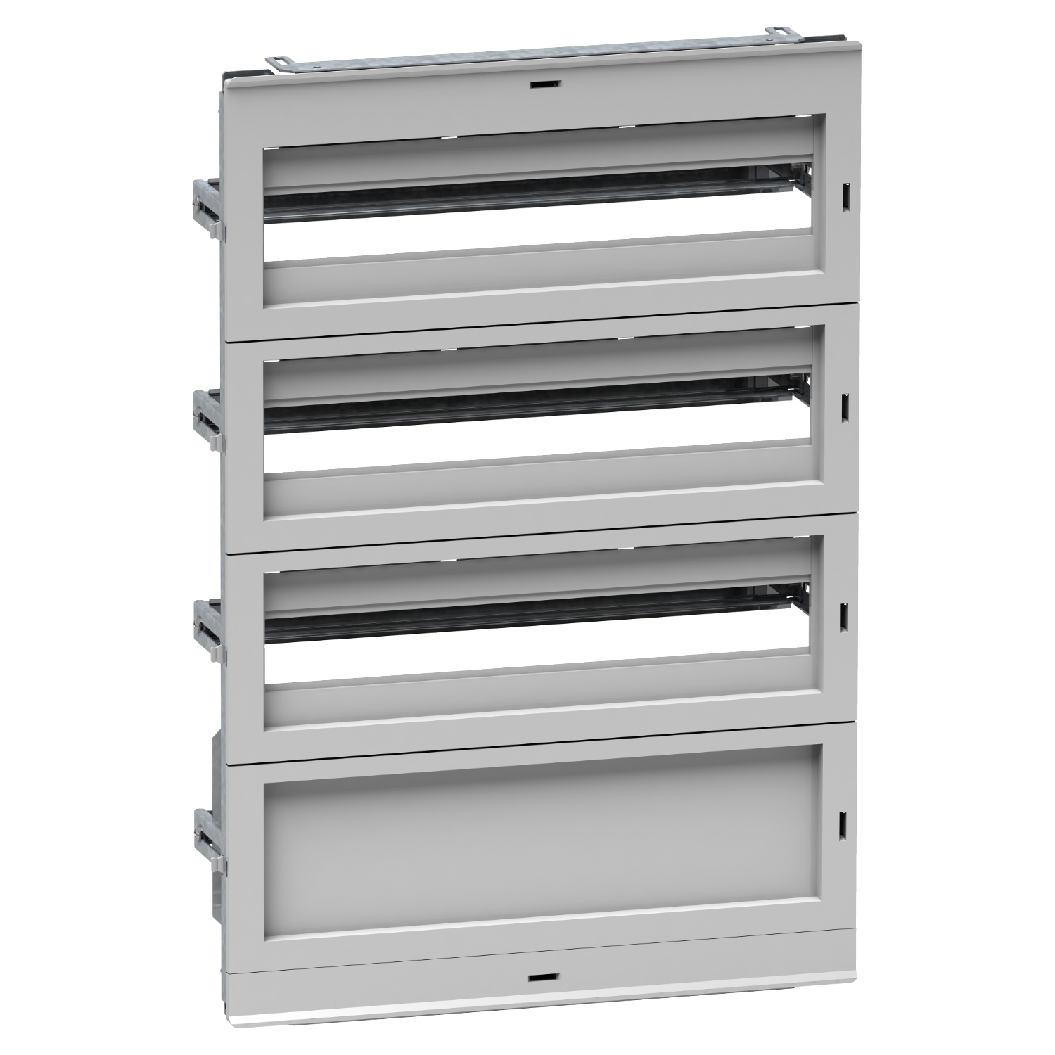 nsydla66g Schneider Electric PanelSeT Series Black RAL 7035 Steel Modular Distribution Chassis, 680 mm H, 460mm W, 680 mm L For