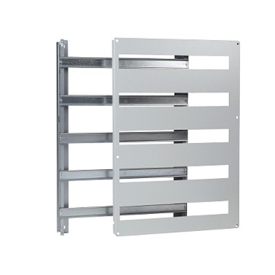 Schneider Electric NSY Series RAL 7035 Steel Chassis, 755 mm H, 555mm W, 110 mm D For Use With Modular Distribution