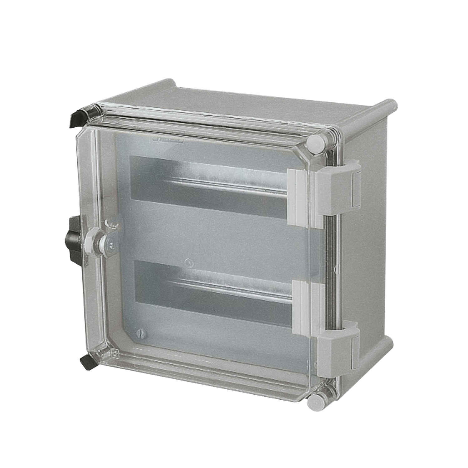 Schneider Electric NSY Series RAL 7035 Steel Chassis, 255 mm H, 170mm W, 90 mm D For Use With Modular Distribution