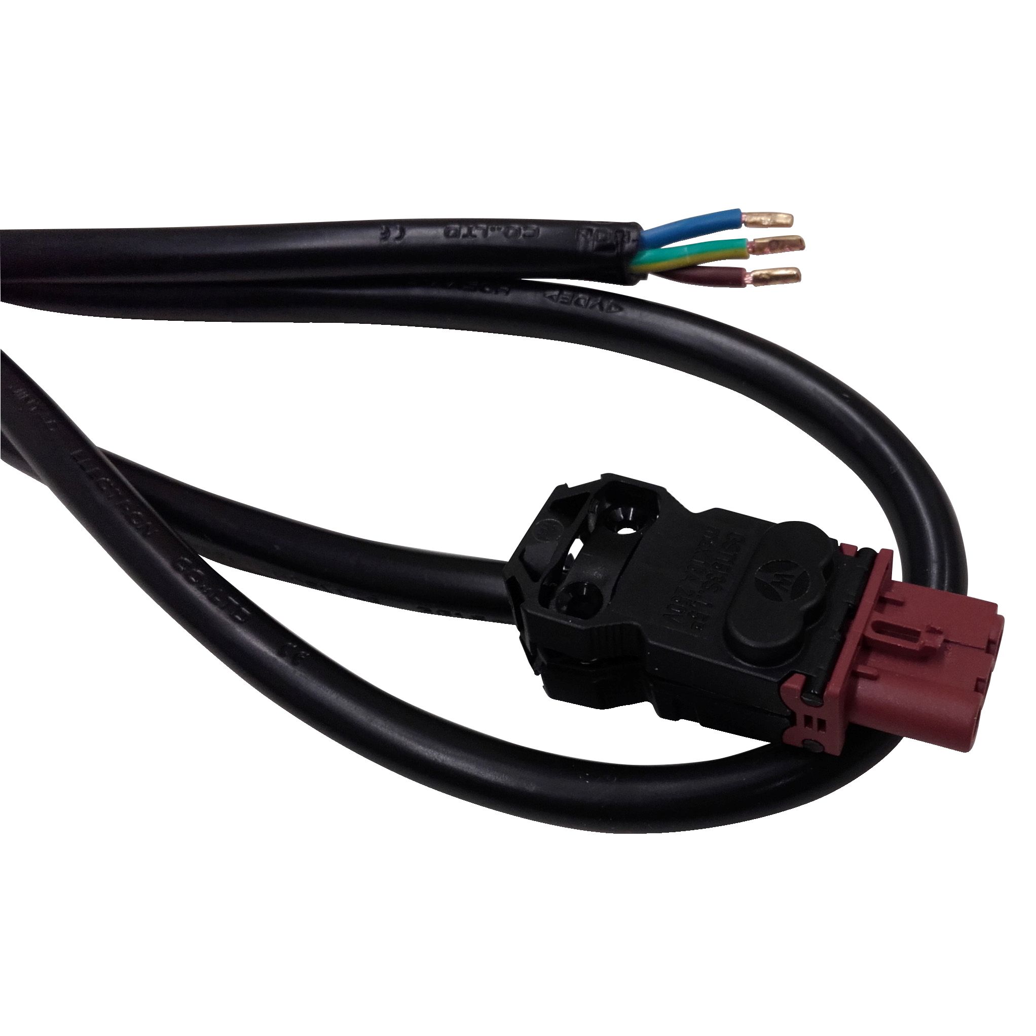 Schneider Electric NSYLAM3MDC Power Supply LED Cable for LED Lamps, 3 m