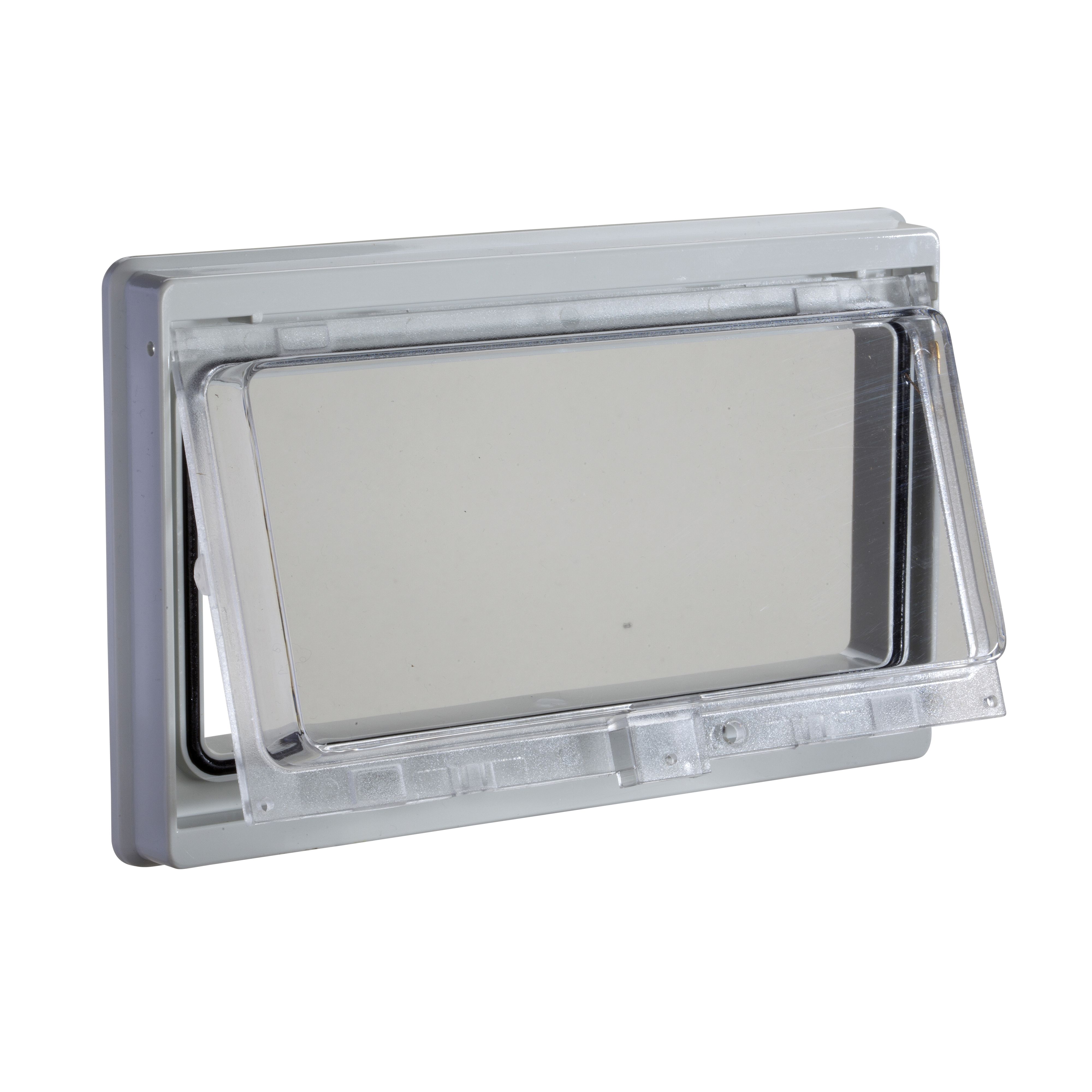 Schneider Electric Polycarbonate, Polyvinyl Chloride IP55 Inspection Window for use with Spacial CRN, Spacial S3D