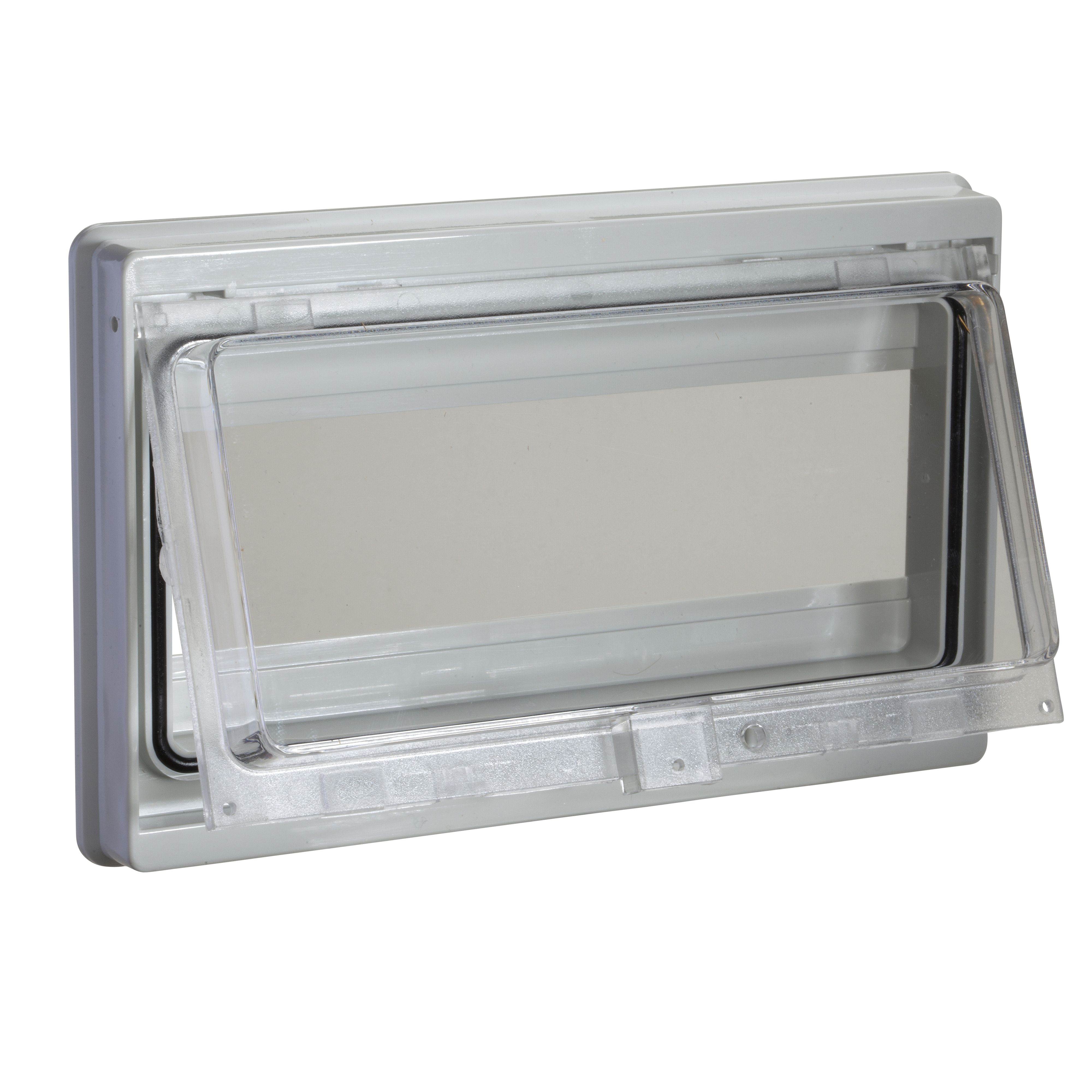 Schneider Electric Polyvinyl Chloride, Polycarbonate IP55 Inspection Window for use with Spacial S3D, Spacial CRN