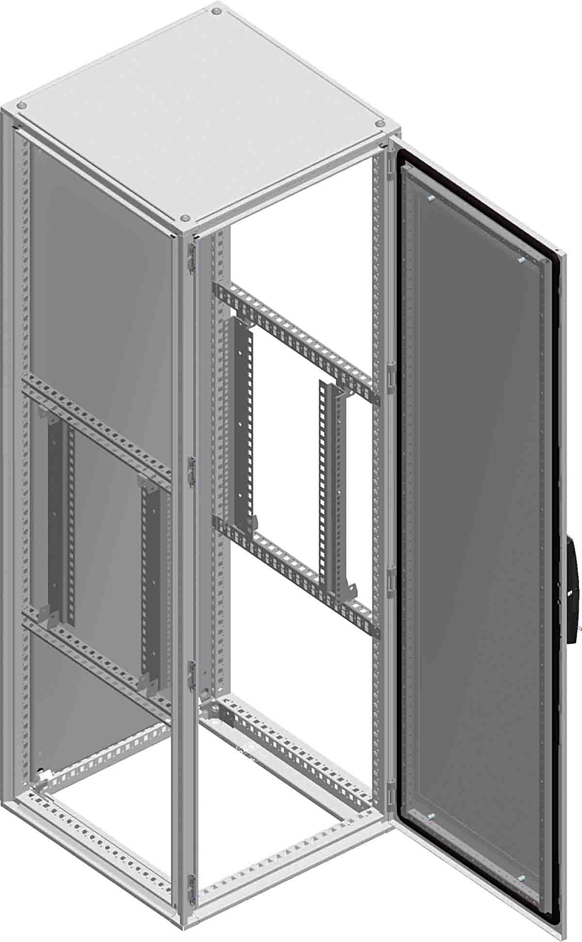 Schneider Electric PanelSeT Accessoires Series 21 U Steel Server Rack , 55 mm, 1000 mm Height