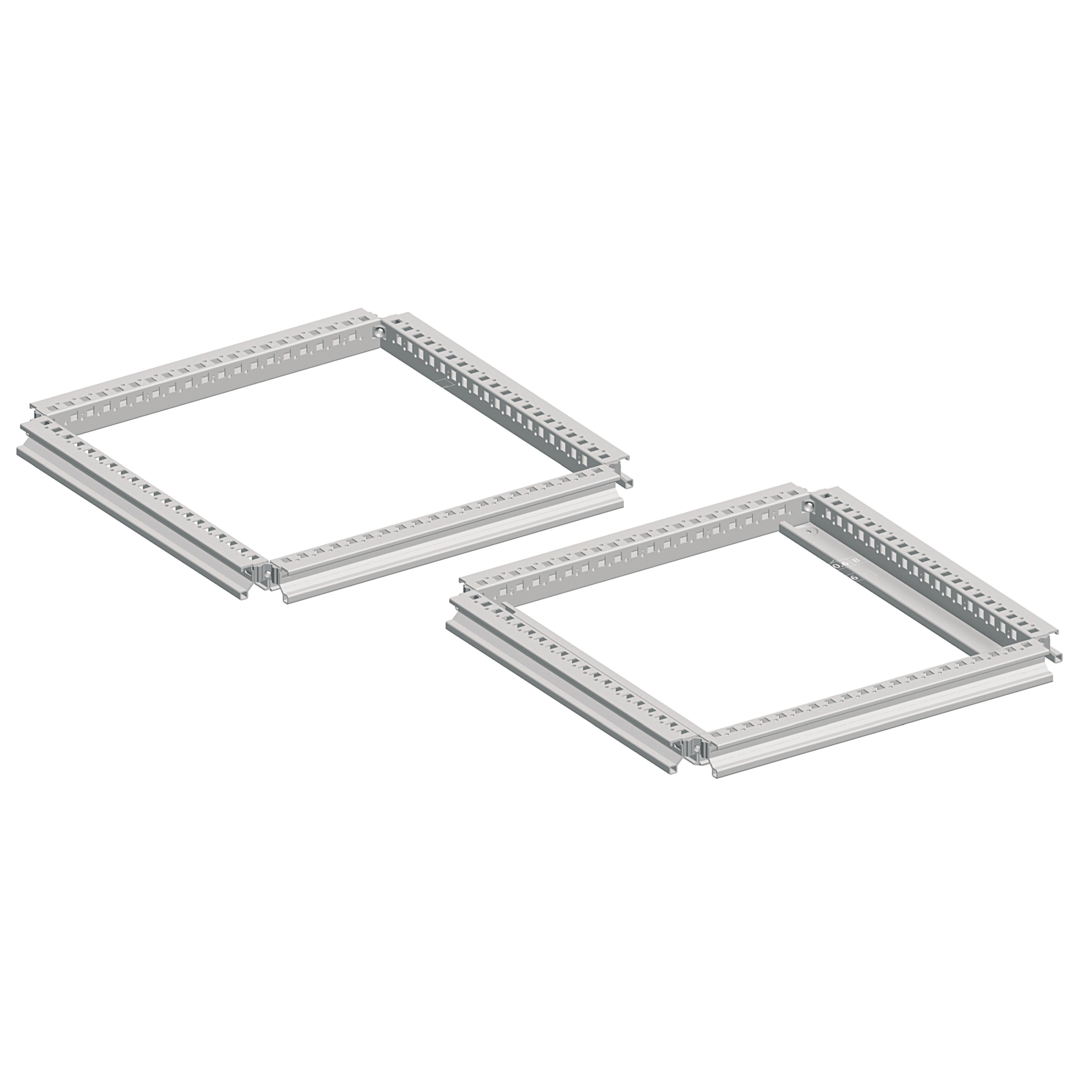 Schneider Electric NSYS Series RAL 7035 Steel Enclosure Frame, 400 mm H, 400mm W For Use With Rear Panel