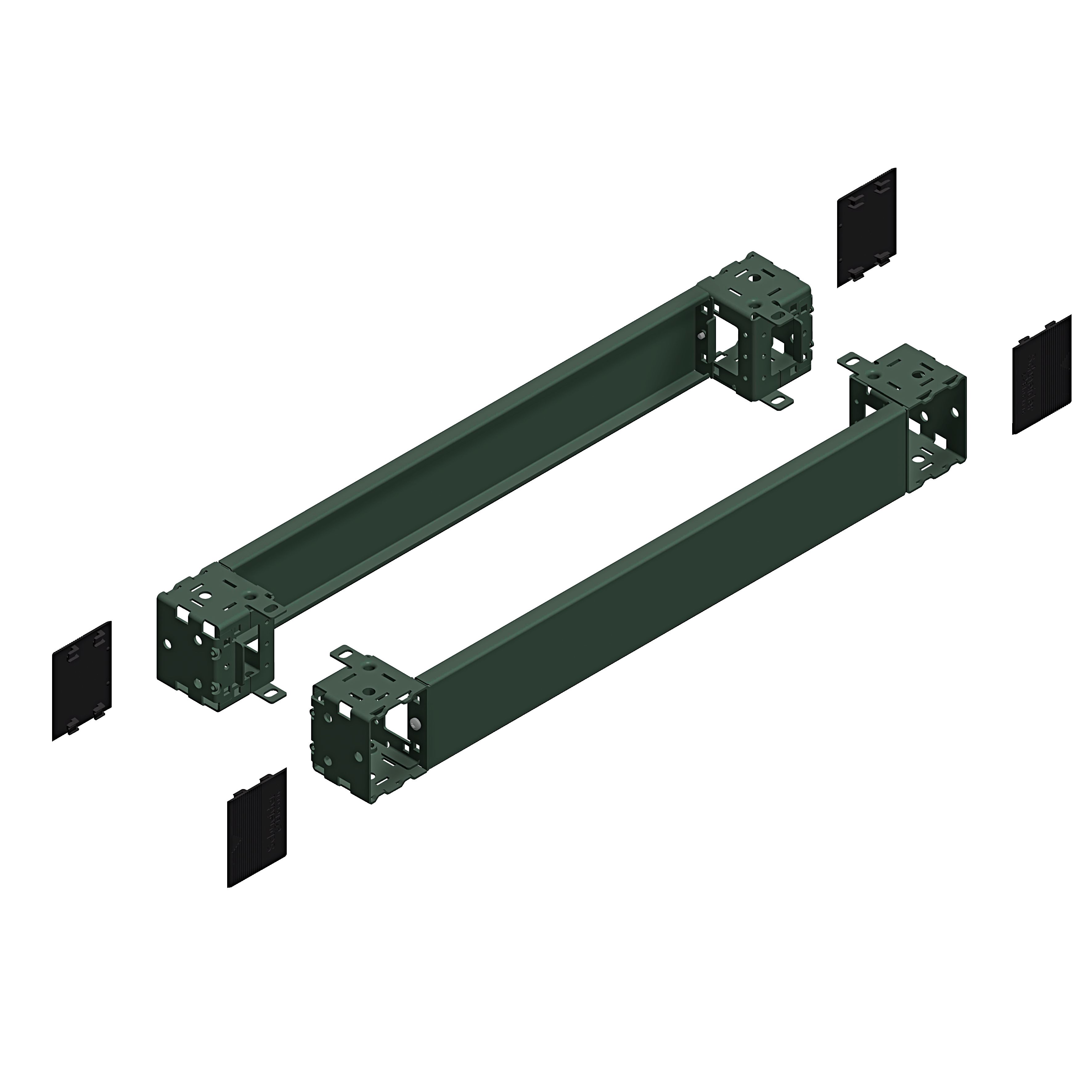 Schneider Electric 300 mm Plinth 100 mm for use with Prisma PH, Spacial SM, Spacial SF