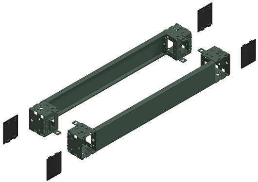 Schneider Electric 600 mm Plinth 100 mm for use with SF - SM Metal Enclosure