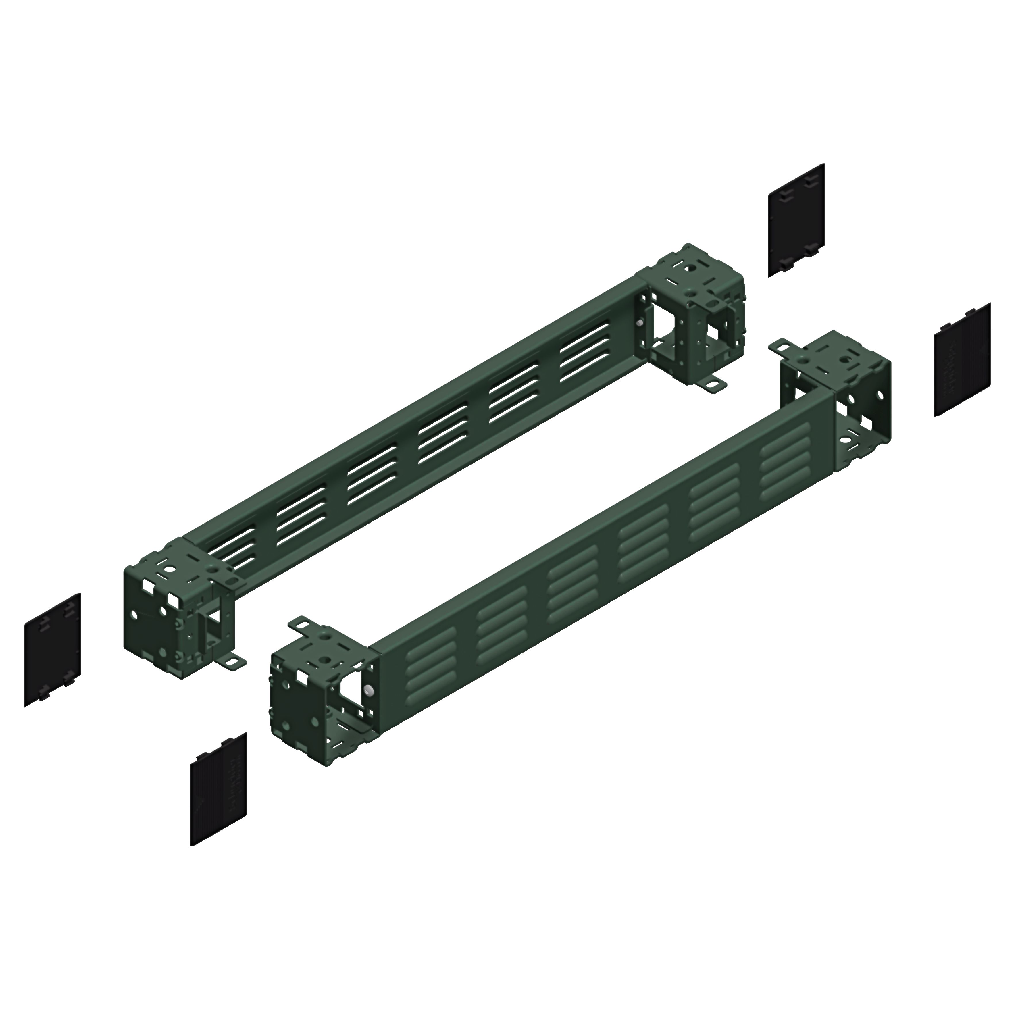 Schneider Electric 600 mm Plinth 600 mm 100 mm for use with Spacial SM, Spacial SF