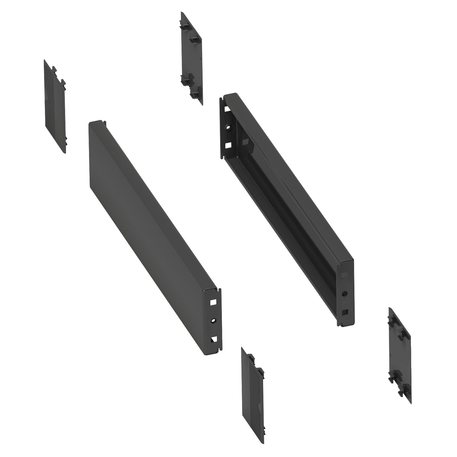 Schneider Electric 500 mm Plinth 100 mm for use with Spacial SF/SM