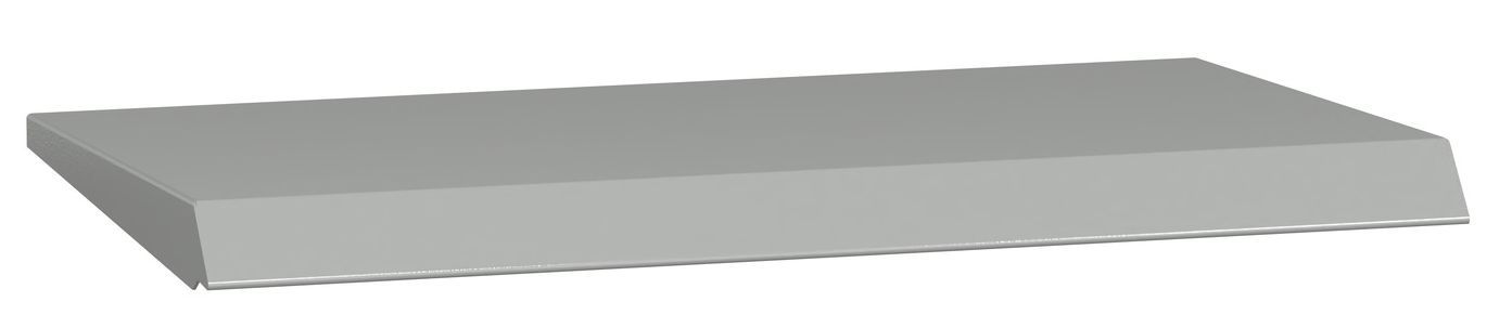 Schneider Electric PanelSeT Accessoires Series Grey Steel Enclosure Canopy, 400mm W, 48 mm H, 600 mm L For Use With 3D