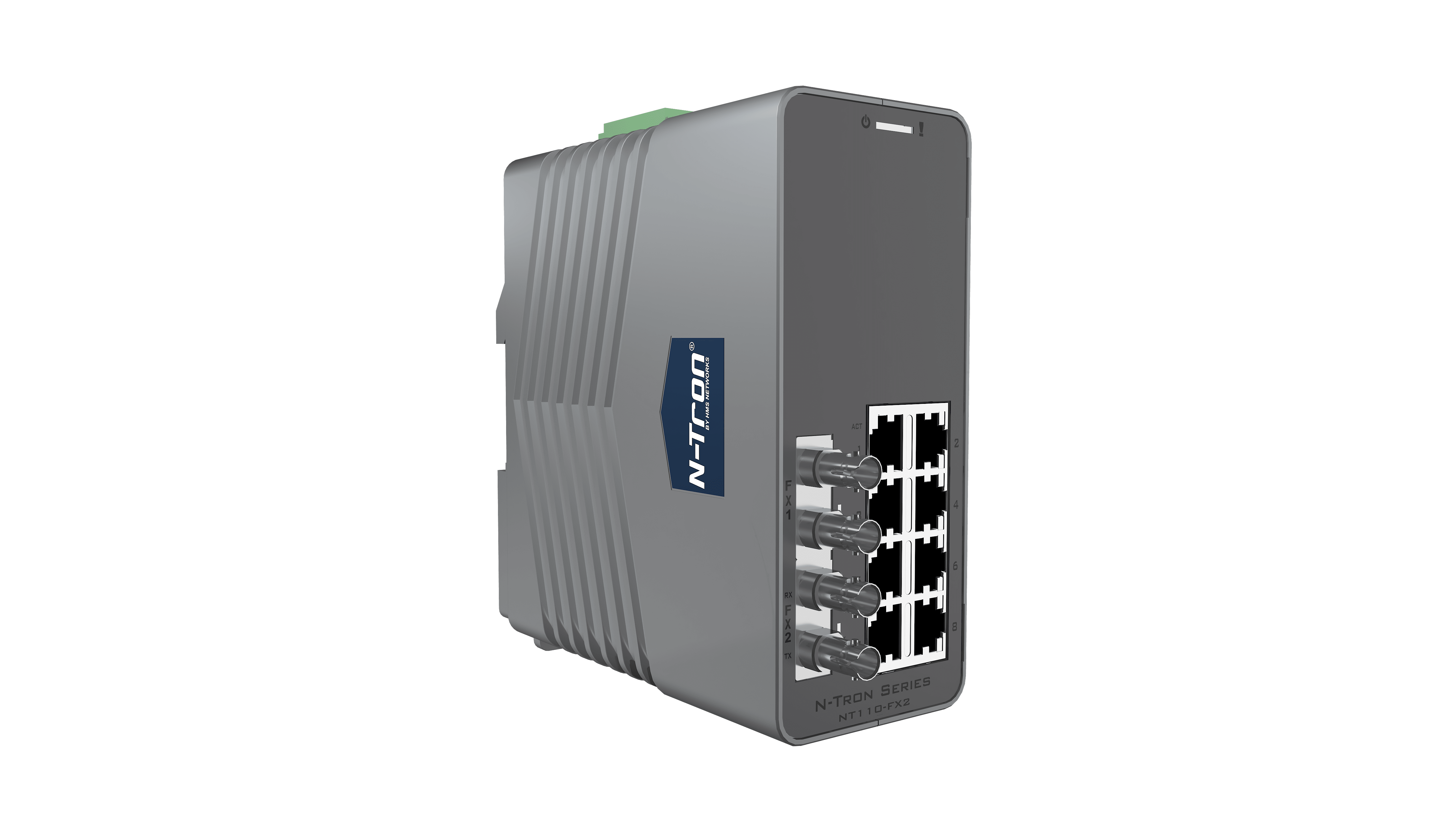 N-Tron NT-110-FX2-SC00 Unmanaged Ethernet Switch 10 Port Unmanaged Ethernet Switch