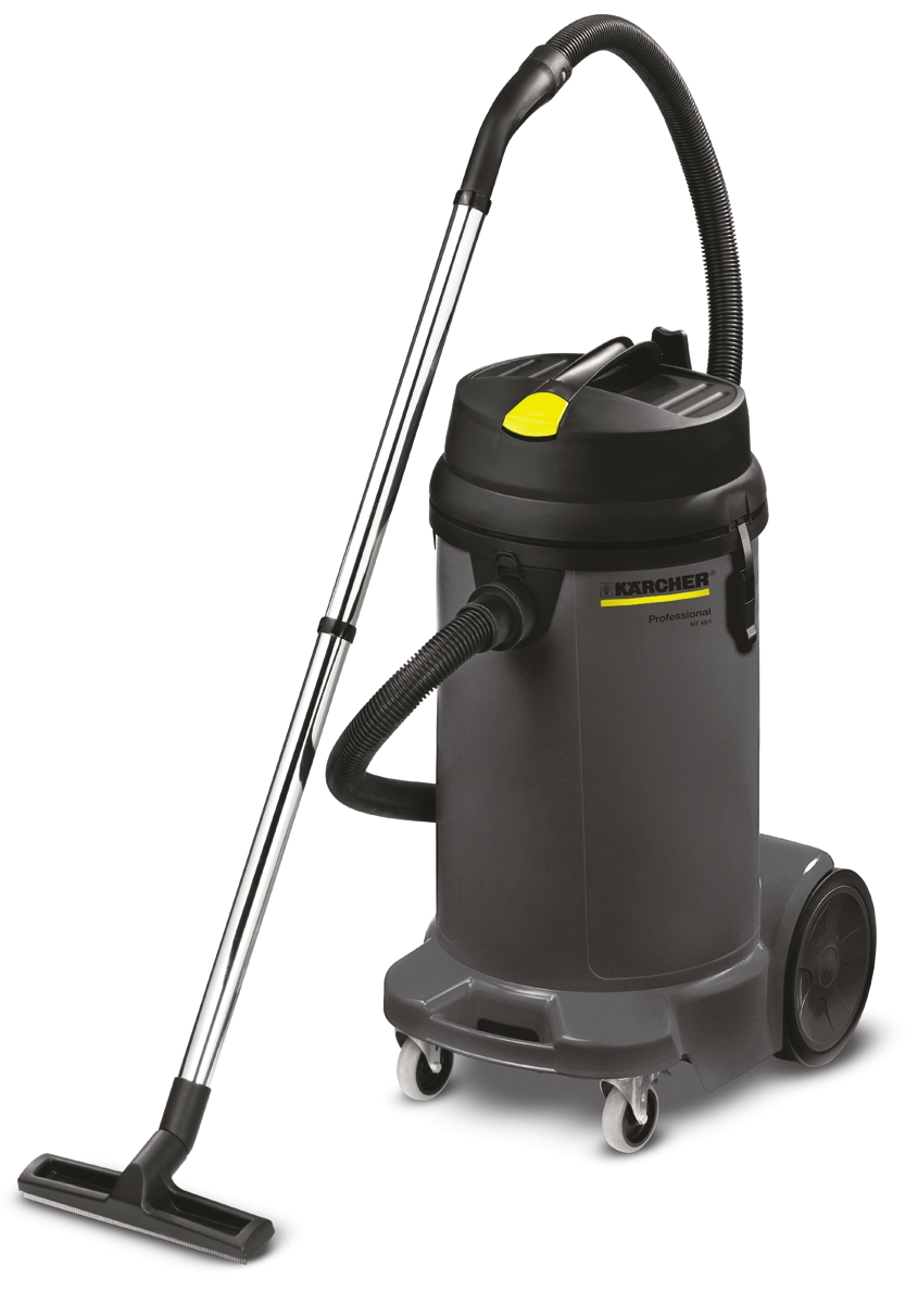 Karcher NT 48/1 Cylinder Wet & Dry Vacuum Cleaner, 7.5 m Cable, 220V ac, 240 V ac, Type G - British 3-Pin
