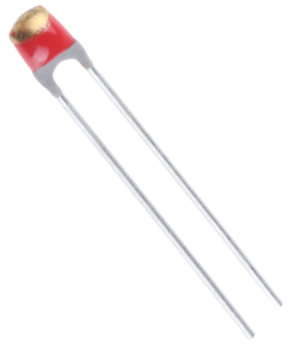 BC Components Thermistor, NTC Type 2.2 kΩ 9 mm 3.3 mm 3 mm