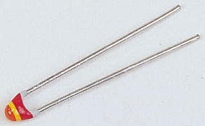 BC Components Thermistor, NTC Type 22 kΩ 3.75 mm 24 mm 3 mm