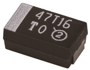 NIC Components 100 μF Surface Mount Polymer Capacitor, 6.3V dc