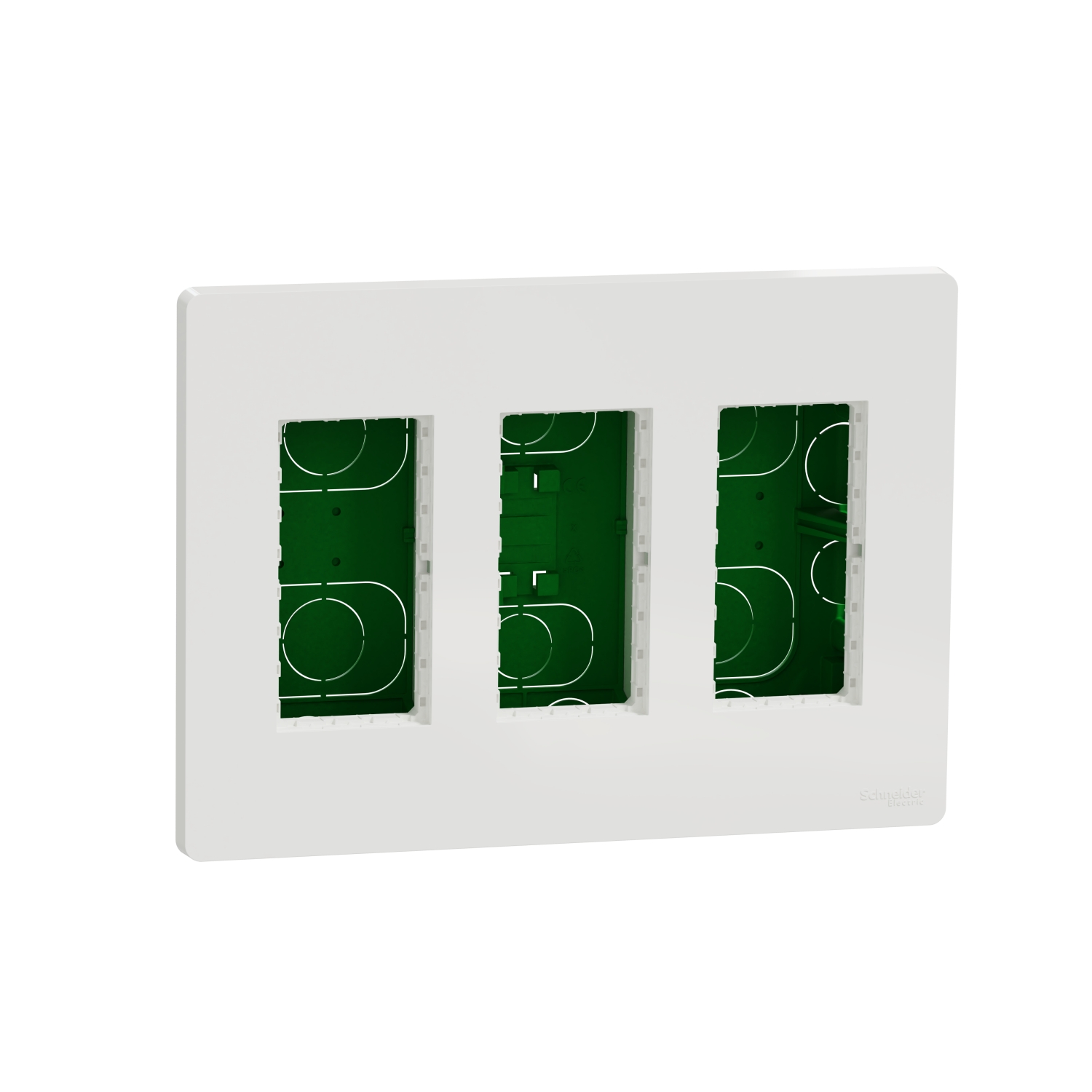 Schneider Electric Unica White ABS Back Box, IEC, Flush Mount 167 mm 230mm 62 mm