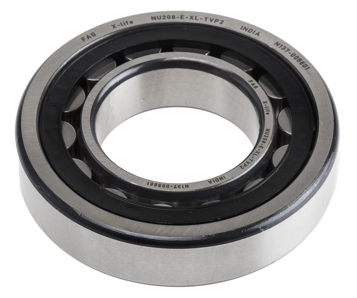 FAG NU208-E-XL-TVP2 40 mm ID Roller Bearing, 80 mm OD