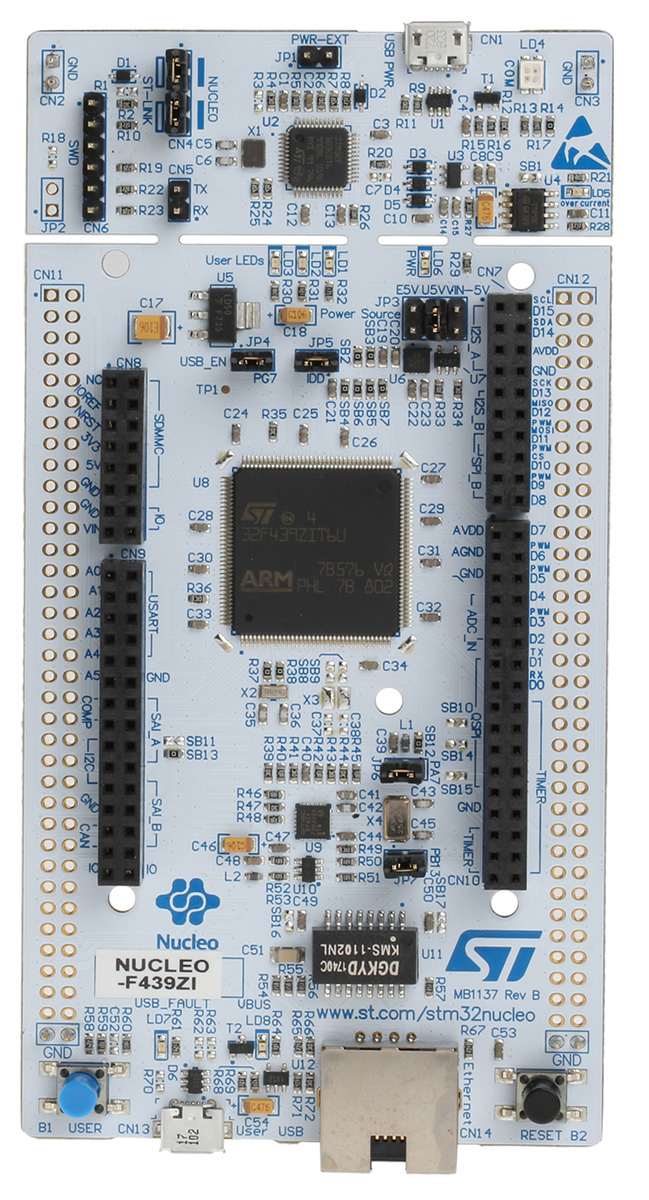 STMicroelectronics STM32 Nucleo-144 MCU Development Board NUCLEO-F439ZI