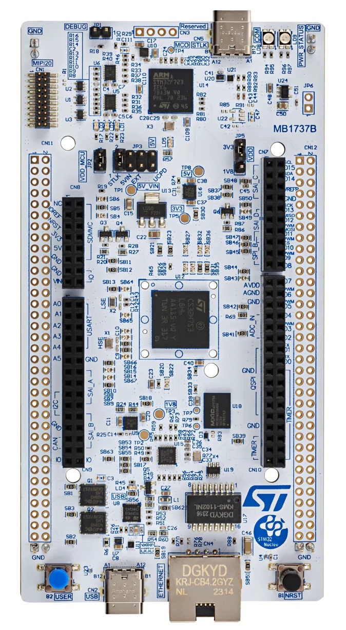 STMicroelectronics STM32 Nucleo-144 Boards MCU Evaluation Board NUCLEO-H7S3L8
