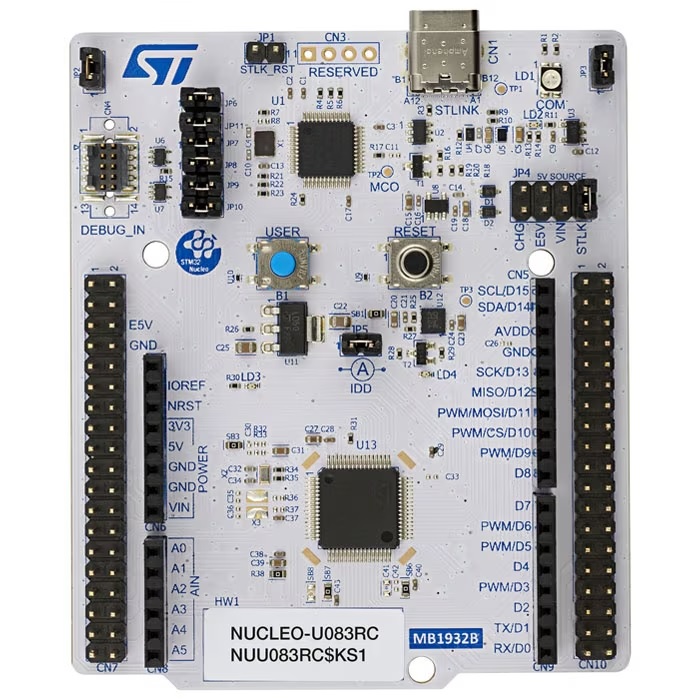 STMicroelectronics STM32 Nucleo-64 Boards MCU Evaluation Board NUCLEO-U083RC