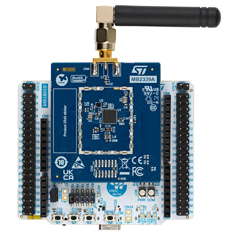 STMicroelectronics NUCLEO-WL3RKB1 STM32WL3x Nucleo-64 Boards Evaluation Board Development Board for STM32WL3x Series