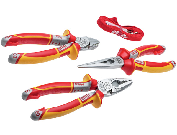 NWS NW782 3-Piece Insulated Tool Combination Plier