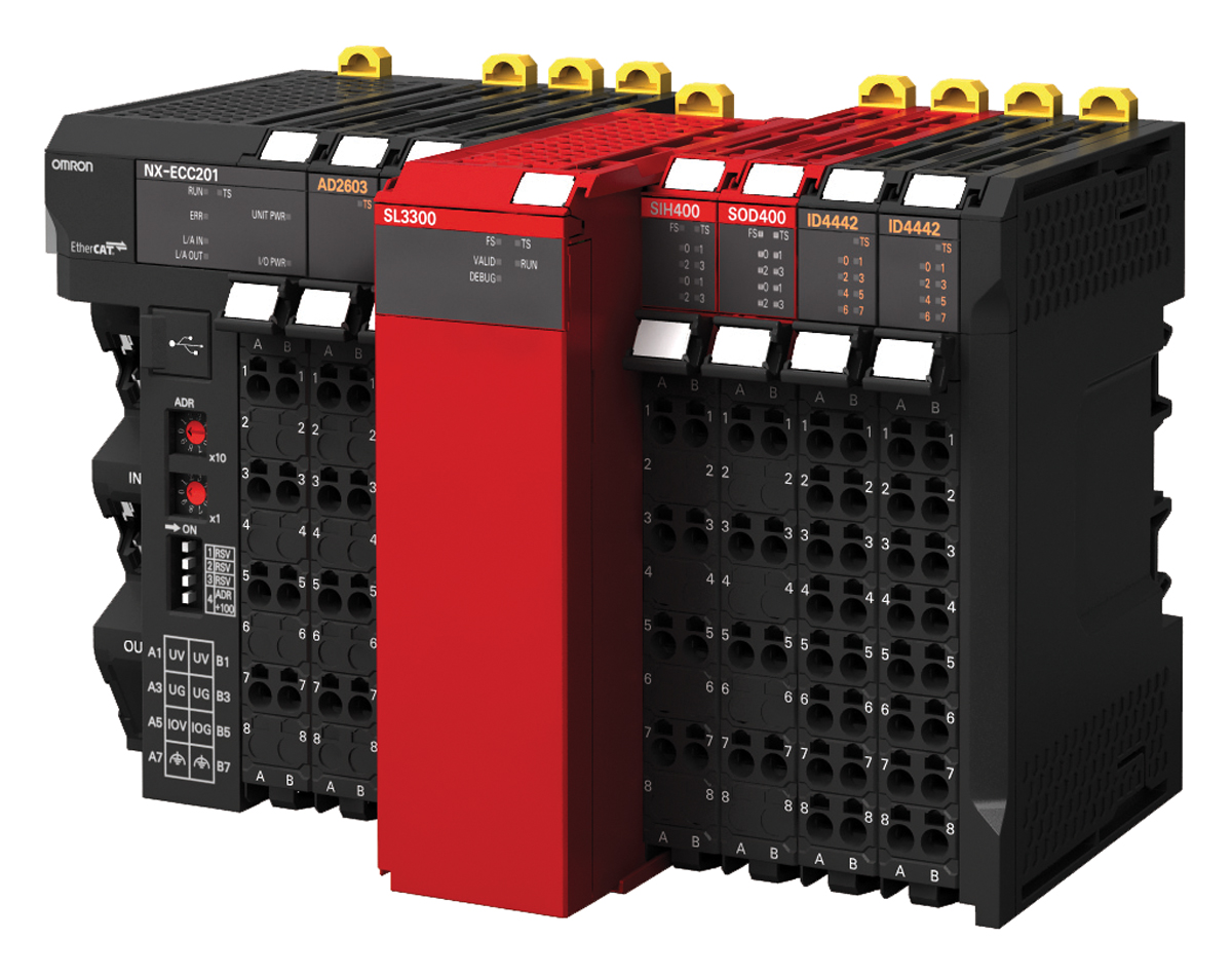 Omron NX Series Safety Module, 20.4V dc, 28.8 V dc