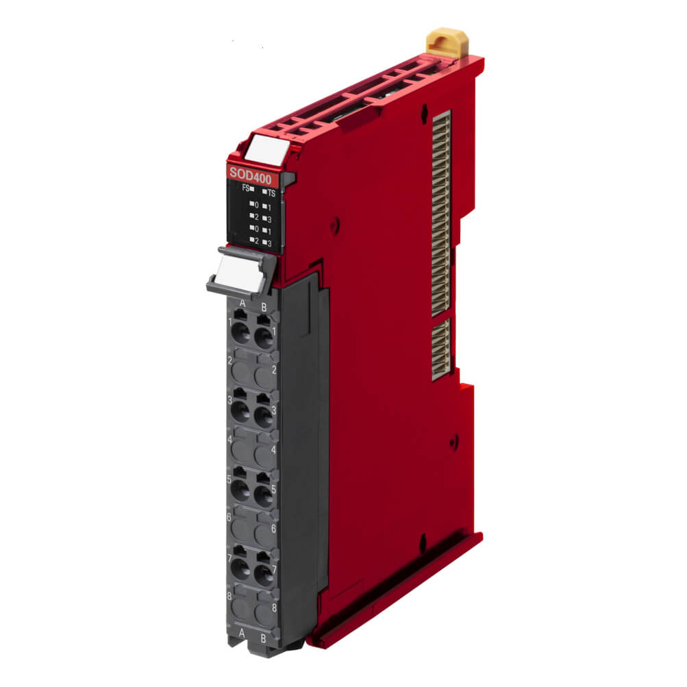 Omron NX Series Output Module, 4 Outputs, 24V dc