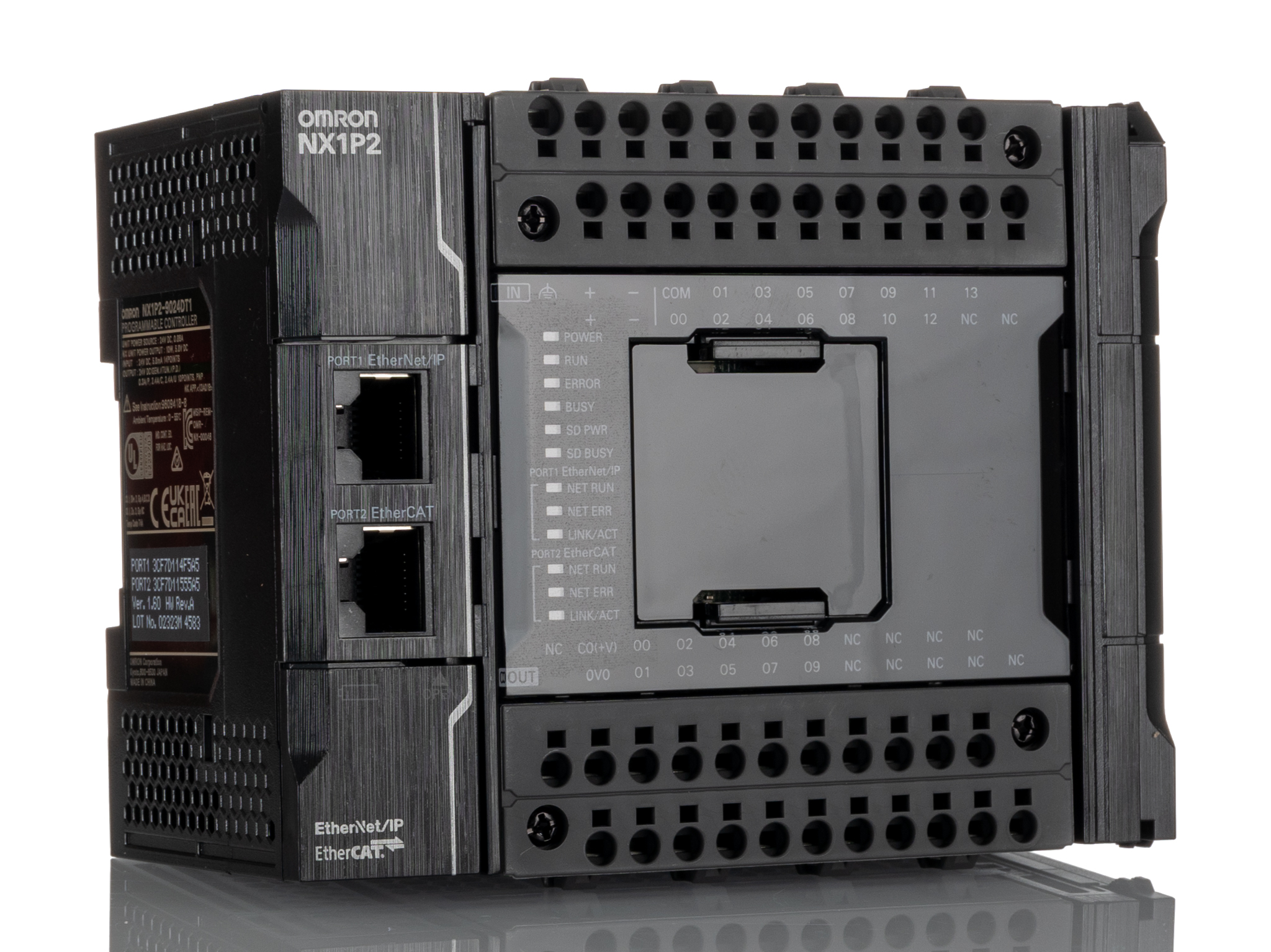 Omron NX1P Series PLC CPU, PNP Output, 14-Input, PNP/NPN Input