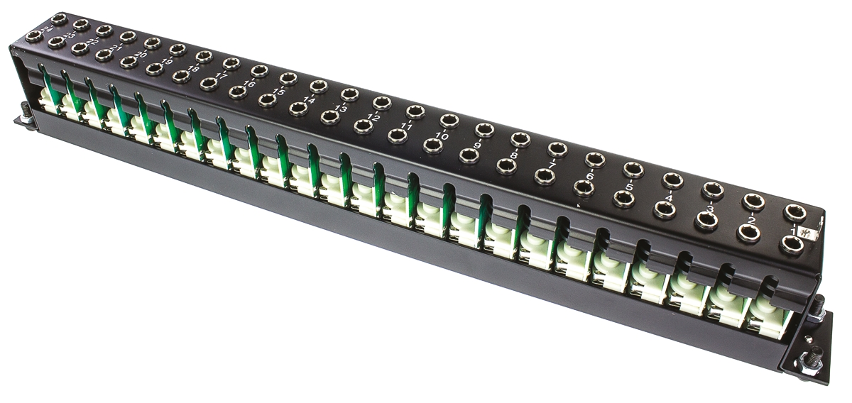 nys-spp-l1 Neutrik Jack Socket 48 Port Patch Panel, 1 U Rack Height
