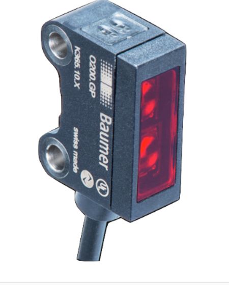 Baumer Through Beam Photoelectric Sensor, Block Sensor