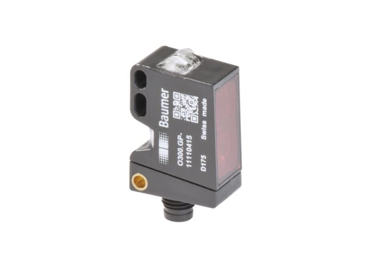 Baumer Background Supression Photoelectric Sensor, Rectangular Sensor