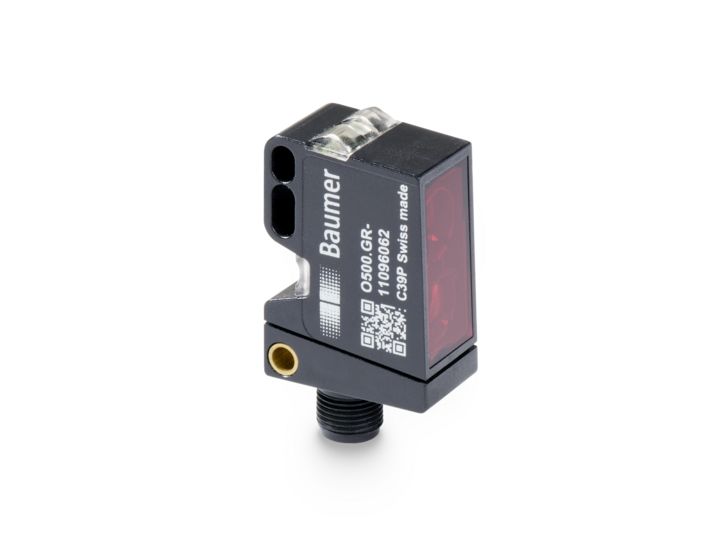 Baumer Distance Measuring Photoelectric Sensor, Rectangular Sensor
