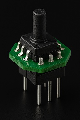 E-Pro SSRTRDCR-8, Pressure Sensor 72.52 PSI, Analog Output, 0 ~ 500 kPa Pressur, 6-DIP