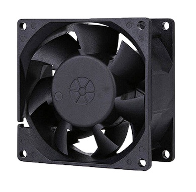 dcaxf-14 E-Pro QuietAx Axial Cooling Fan 24V DC 2500 RPM 2 Wire Aluminum Frame