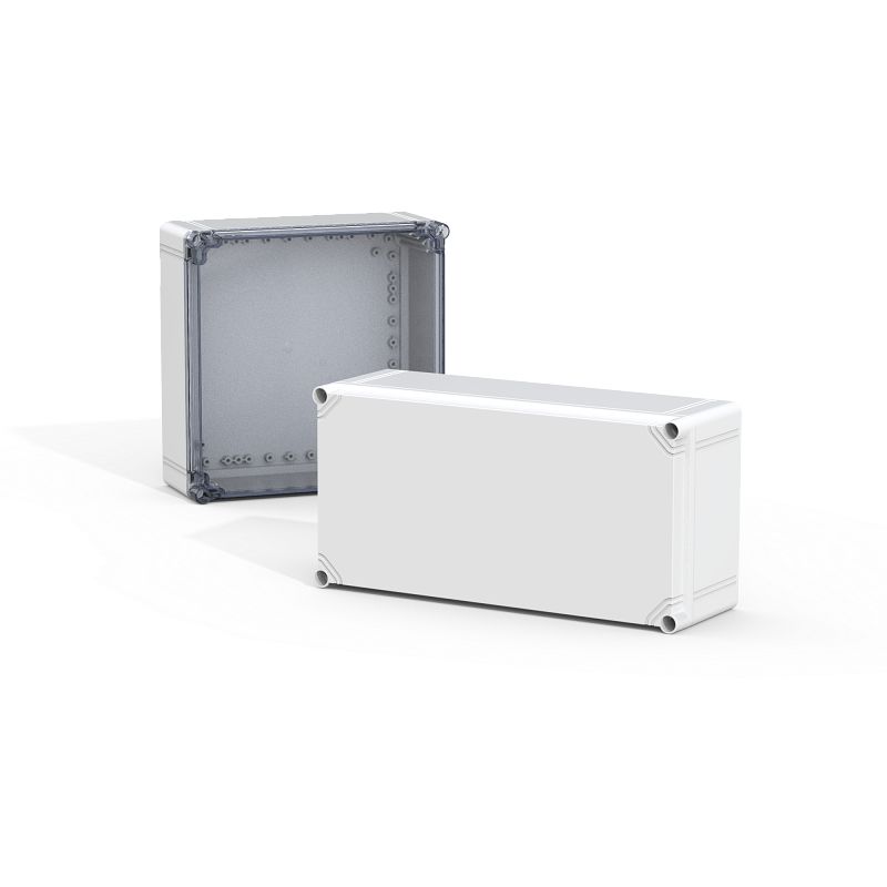 nVent HOFFMAN OABP Series ABS Terminal Box, IP66, IP67 Transparent Door, 300 mm x 300 mm x 132 mm
