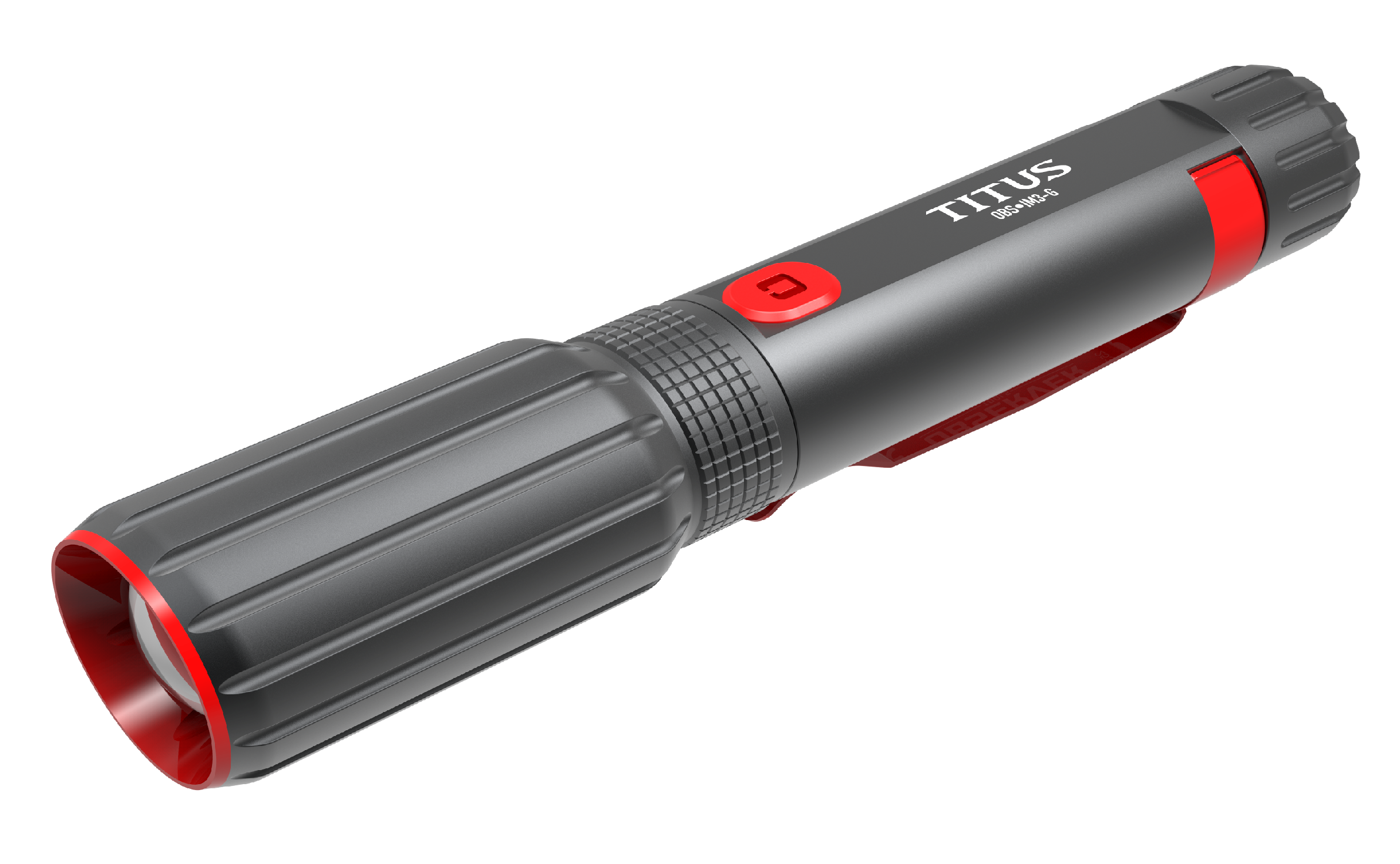 Observer Tools RoHS LED LED Flashlight Black, Red Rechargeable 1500 lm, 176 mm