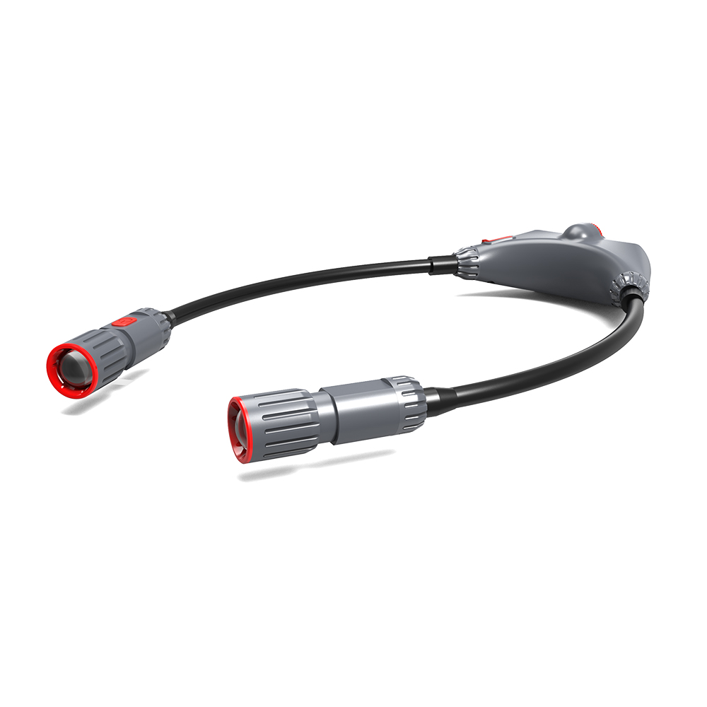 Observer Tools LED LED Flashlight Red, Grey Rechargeable 600 lm, 10.6 in
