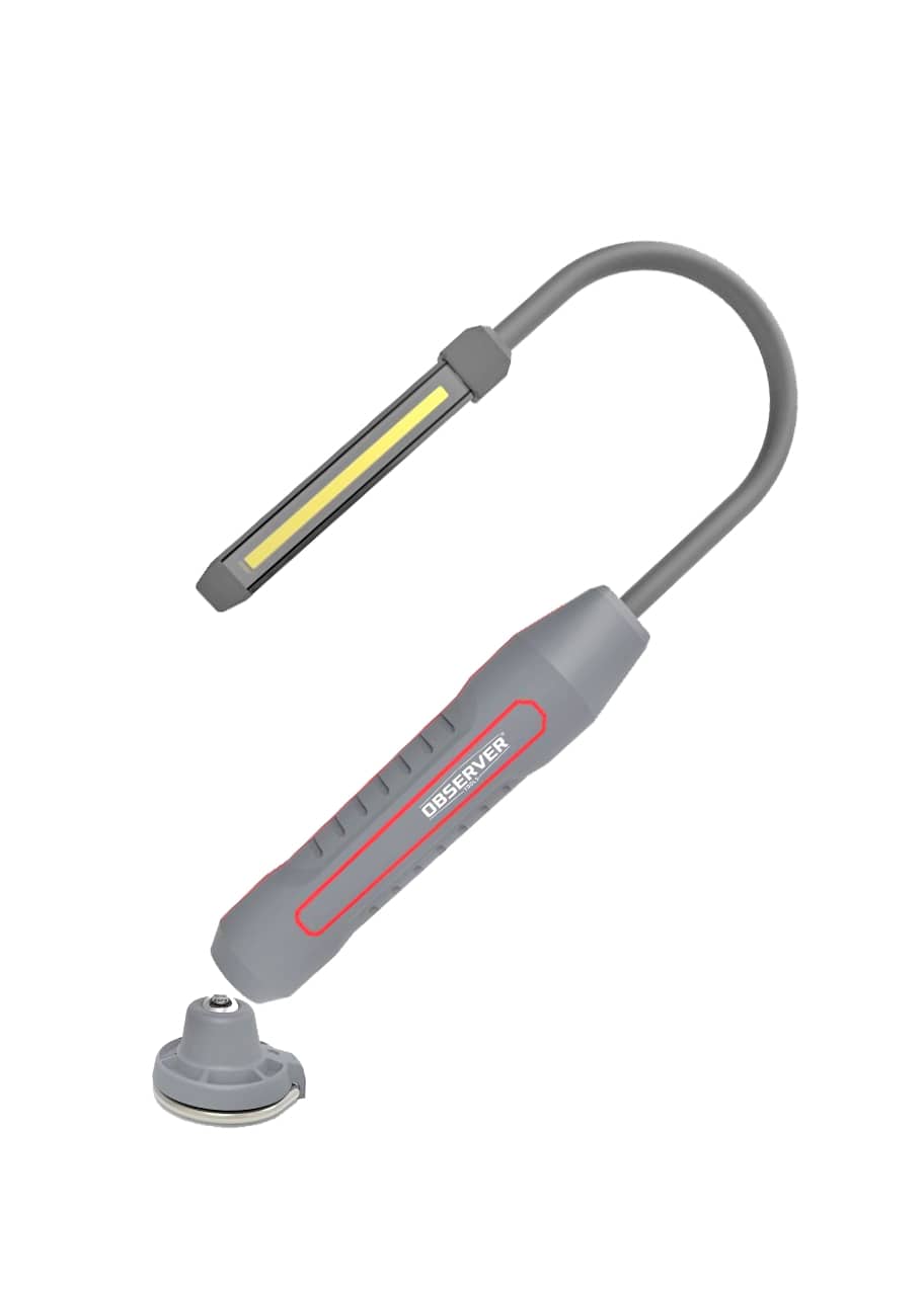 Observer Tools, Inspection Lamp, Flexible Arm, 600 lm, IP54