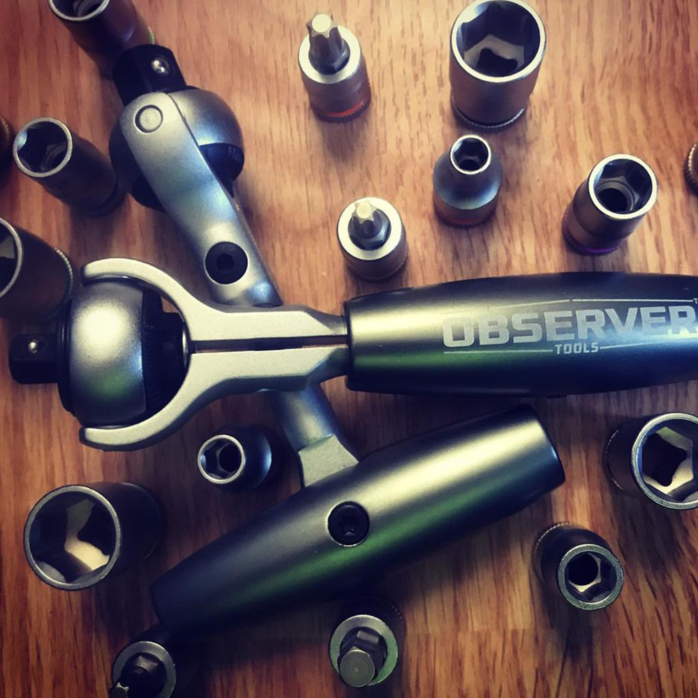 obs-sr38 Observer Tools OBS-SR38 3/8 in Ratchet, 125mm Overall