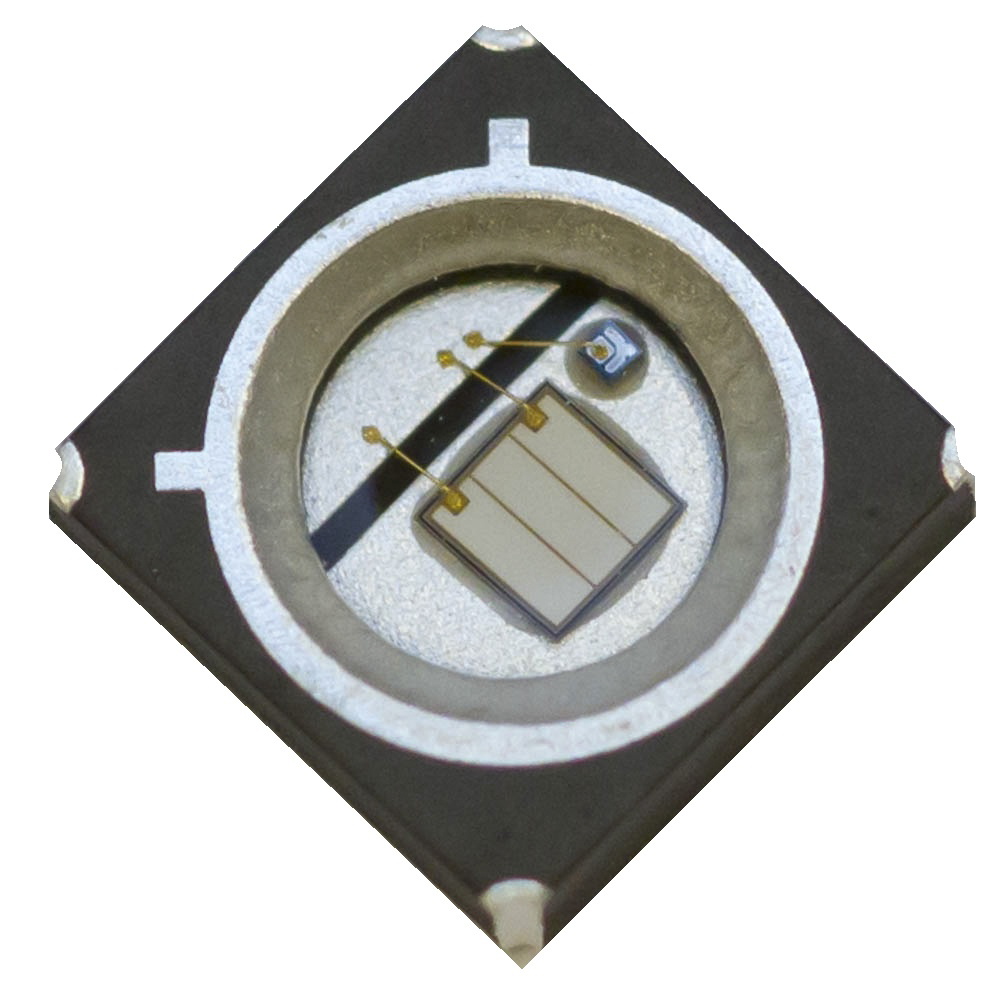 OCU-440-UE400-X-T OSA Opto OCU-440 Series 1-LEDs UV LED 405 nm, 2-Pin Surface package