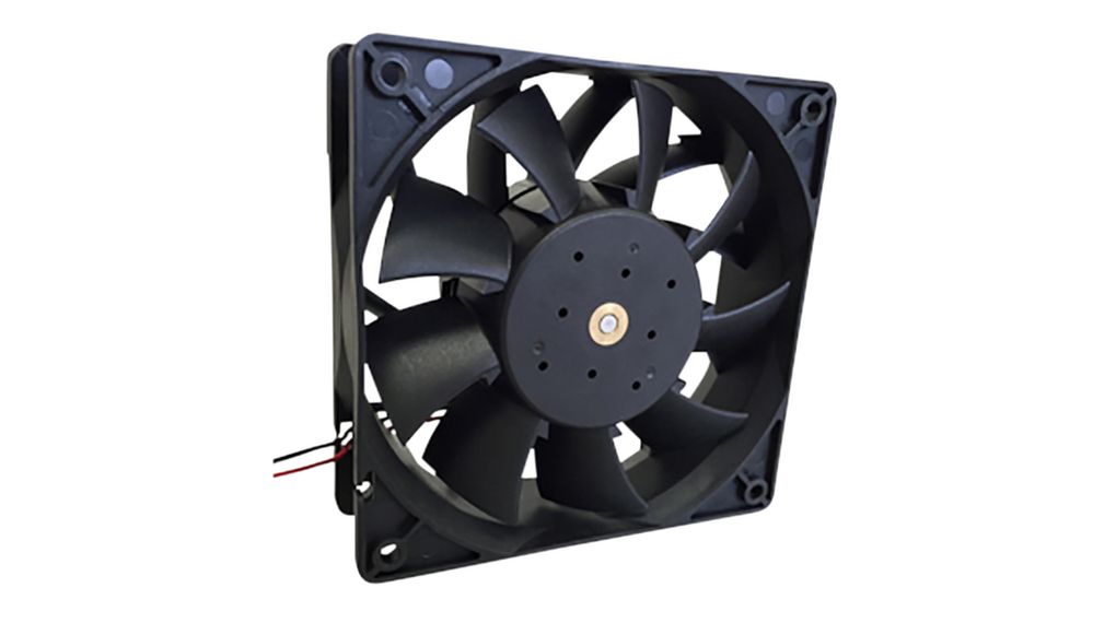 Orion Fans OD1238 Series Axial Fan, 24V dc, 226 cfm, 1.7 A Max 120 mm 120mm 38 mm