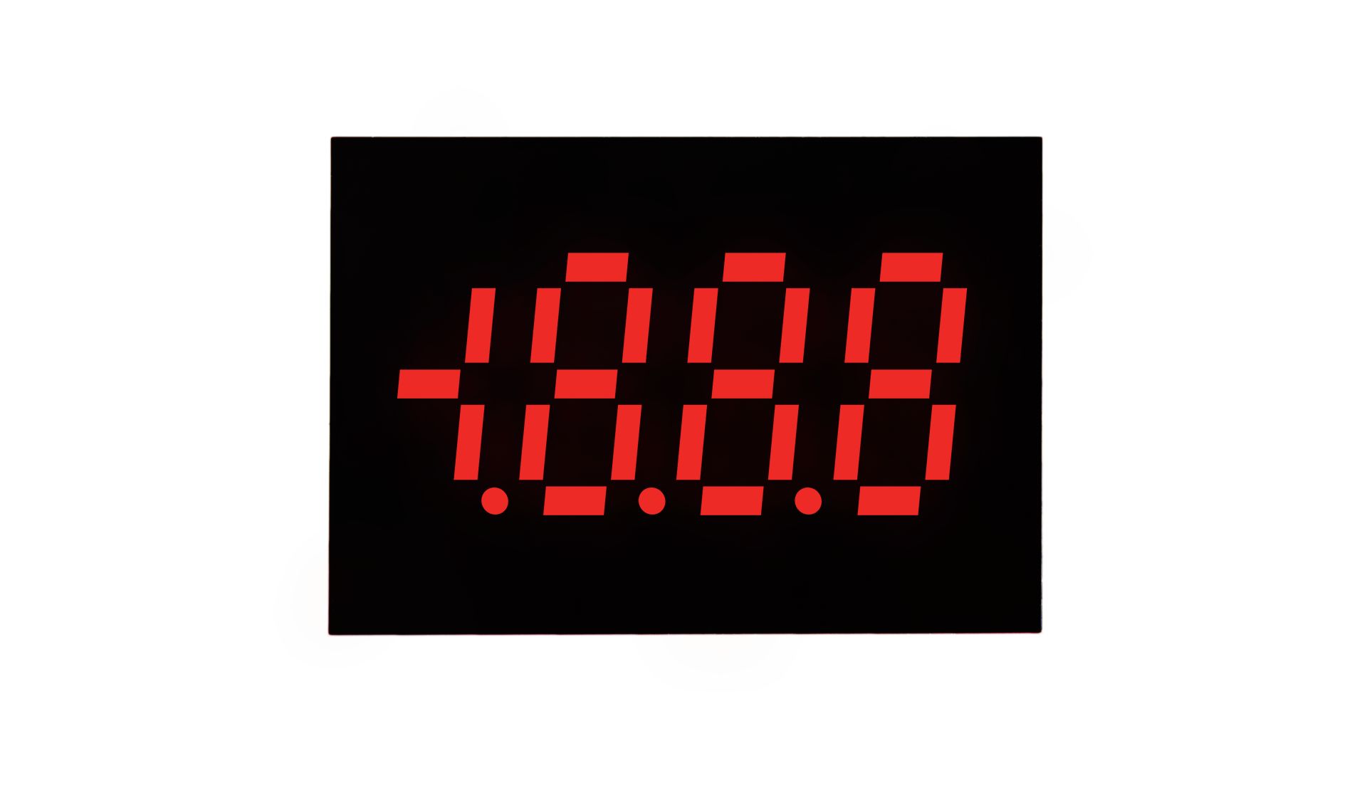 oem-1b-led Lascar OEM 1B-LED Series Digital Voltmeter DC, LED Display 3-Digits ±1 %, 16.4 mm, 23.4 mm