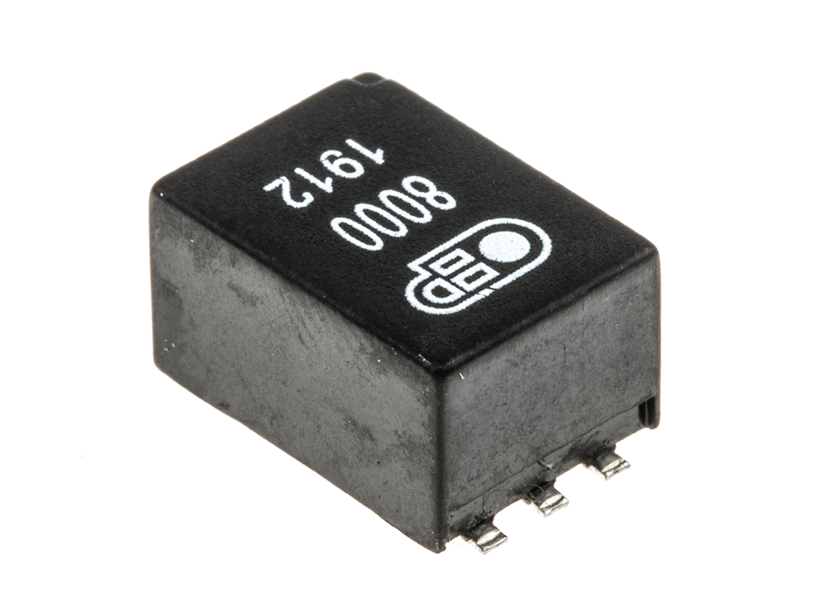 oep8000 OEP Surface Pulse Transformer 1:1 Turns Ratio, 3.6 h Prim. Inductance, 111Ω Prim. Resistance