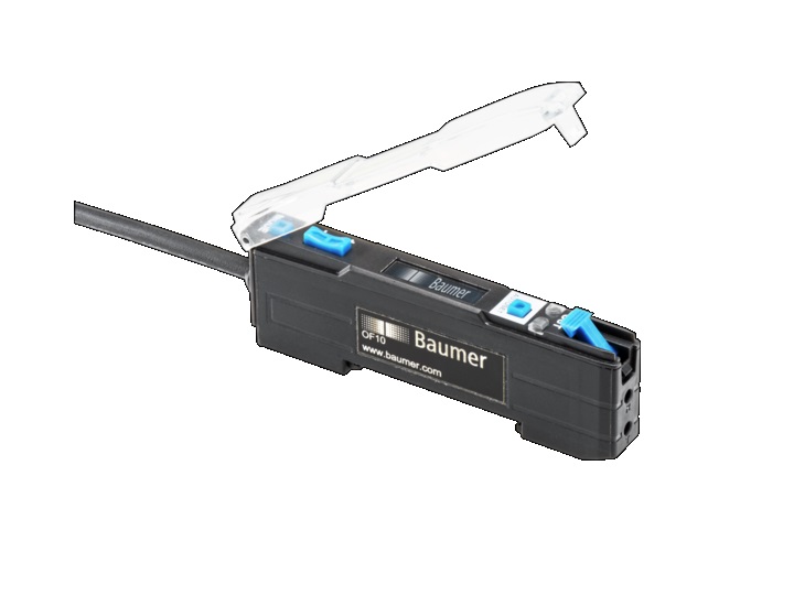 Baumer Plastic Fibre Amplifier 840 mm, NPN Output 8-Pin Connector, IP50 30V dc
