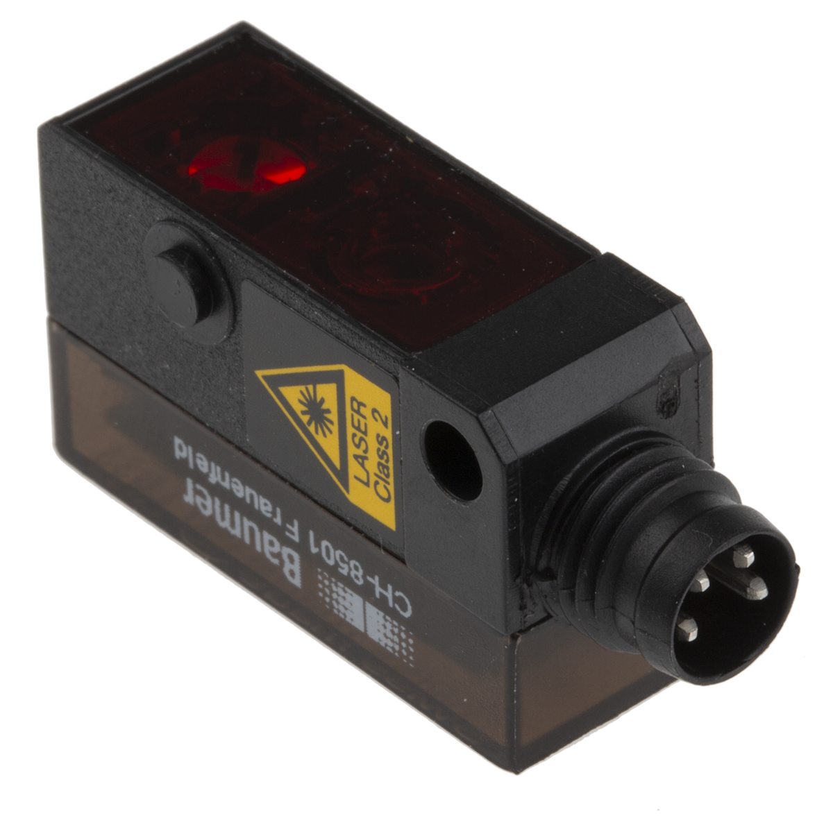 Baumer Diffuse Photoelectric Sensor, Block Sensor