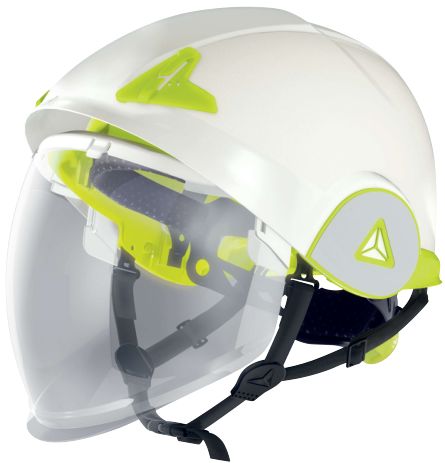 Delta Plus ONYX 2 White Safety Helmet Chin Strap Included Ventilated Adjustable