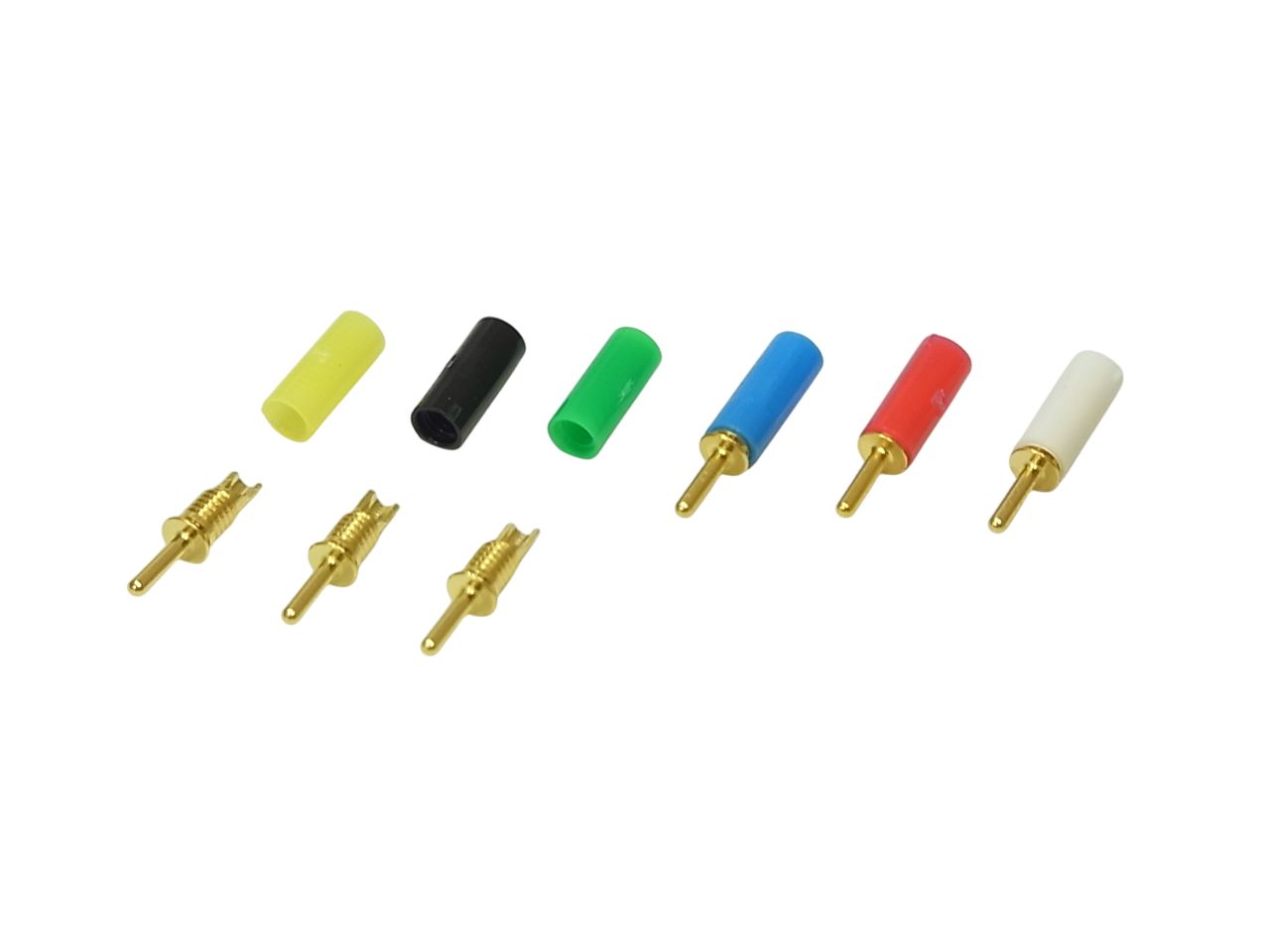 Mac 8 0.8 mm Green Terminal Post, 125 V ac/dc, 1.8 Thread, 1A